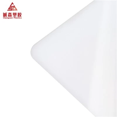 Milk Clear Opal Frostat Polykarbonatark