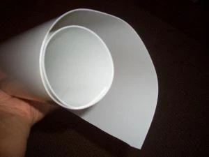 White HIPS Sheet Certain Toughness